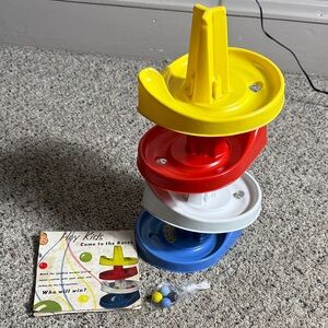 Vintage 1970’s Marble Race Game by Dart Manufacturing Co Stock No 501 Mason MI